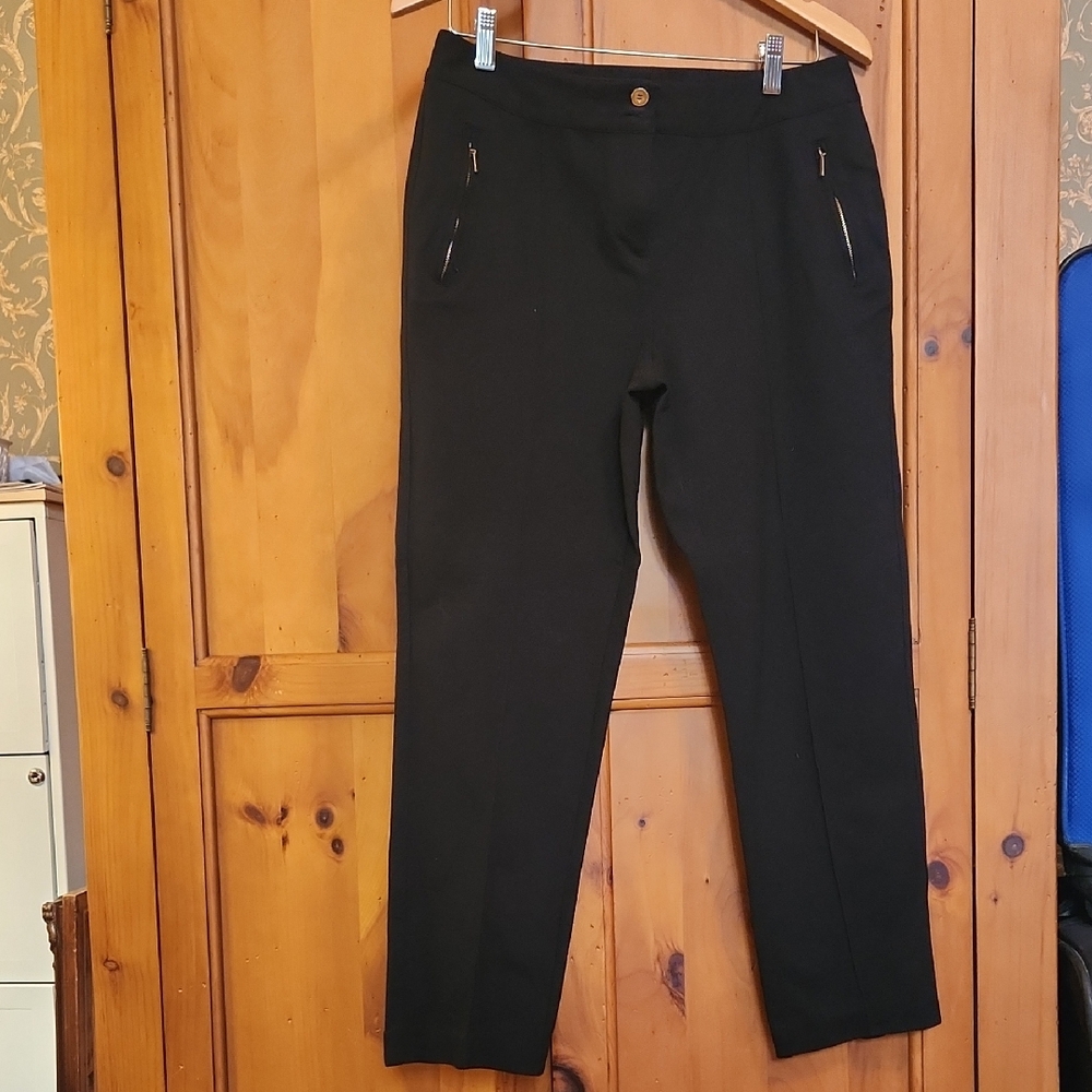 Alfani Black Straight Leg Women's Pants